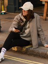 Immaculate Vegan - Baukjen Brennan Organic Cotton Socks | White, Burgundy & Blue White, Burgundy & Blue / One Size