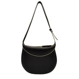Immaculate Vegan - Thalie Adele Desserto® Cactus Leather Vegan Shoulder Bag | Black Black