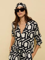 Immaculate Vegan - Baukjen Ashlyn Printed Satin Shirt