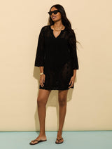 Immaculate Vegan - Baukjen Anette Blended Ecotec® Crochet Dress