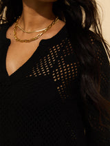 Immaculate Vegan - Baukjen Anette Blended Ecotec® Crochet Dress