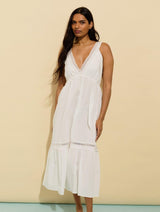 Immaculate Vegan - Baukjen Brittany Organic Cotton Broderie Detail Nightgown