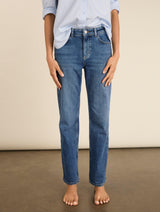 Immaculate Vegan - Baukjen Kim Organic Cotton Stretch Straight Leg Jeans | Indigo