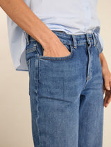 Immaculate Vegan - Baukjen Kim Organic Cotton Stretch Straight Leg Jeans | Indigo