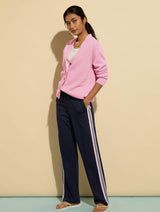 Immaculate Vegan - Baukjen Marjorie Side Stripe Ponte Trousers