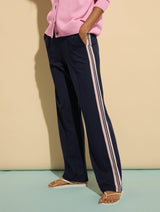 Immaculate Vegan - Baukjen Marjorie Side Stripe Ponte Trousers