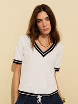 Immaculate Vegan - Baukjen Hal Organic V-Neck Tee