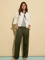 Immaculate Vegan - Baukjen Zenya Organic Cotton Wide Leg Cargo Trousers