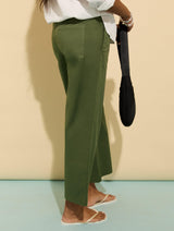 Immaculate Vegan - Baukjen Breanna Organic Cotton Straight Crop Trousers