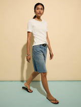 Immaculate Vegan - Baukjen Britney Organic Cotton Stretch Denim Shorts