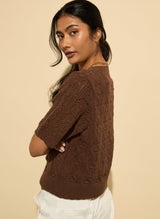 Immaculate Vegan - Baukjen Celestia Ecotec® Crochet Cardigan