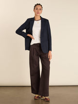 Immaculate Vegan - Baukjen Sylvie Organic Cotton Rib Crew Neck Tee | Cream