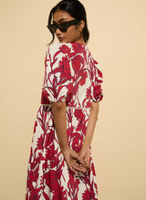 Immaculate Vegan - Baukjen Amelie Organic Cotton Tie Midi Dress