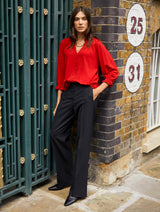 Immaculate Vegan - Baukjen Annie Ruffle Collar Blouse