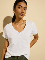 Immaculate Vegan - Baukjen Hanorah Organic V-Neck Tee