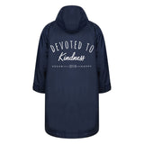 Immaculate Vegan - VEGAN Happy Vegan Kids Unisex All Weather Waterproof Robe & Camping Coat | Multiple Colours