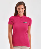 Immaculate Vegan - VEGAN Happy Vegan Women's Classic Polo Shirt - 100% cotton