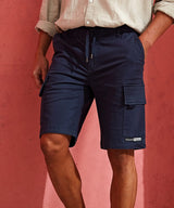 Immaculate Vegan - VEGAN Happy Vegan Men's Cotton Drawstring Cargo Utility Shorts | Multiple Colours