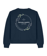 Immaculate Vegan - VEGAN Happy Vegan Stella Alma Women's Sweatshirt