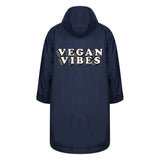 Immaculate Vegan - VEGAN Happy Vegan Kids Unisex All Weather Waterproof Robe & Camping Coat | Multiple Colours