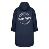 Immaculate Vegan - VEGAN Happy Vegan Kids Unisex All Weather Waterproof Robe & Camping Coat | Multiple Colours