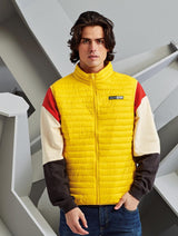 Immaculate Vegan - VEGAN Happy Men's Tribe Fineline Vegan Padded Gilet | Multiple Colours