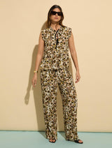 Immaculate Vegan - Baukjen Lauren Printed Wide Leg Trousers