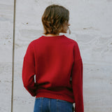 Immaculate Vegan - Albaray Greek Cotton Sweatshirt | Cherry