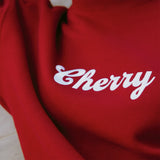 Immaculate Vegan - Albaray Greek Cotton Sweatshirt | Cherry