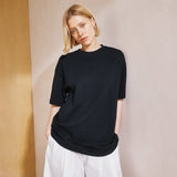 Immaculate Vegan - Albaray Organic Cotton Oversized T-Shirt | Black
