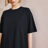 Immaculate Vegan - Albaray Organic Cotton Oversized T-Shirt | Black