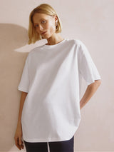 Immaculate Vegan - Albaray White Oversized T-Shirt