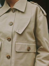 Immaculate Vegan - Albaray Short Trench Jacket