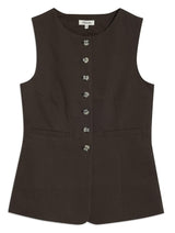 Immaculate Vegan - Albaray Chocolate Tailored Waistcoat