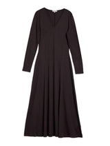Immaculate Vegan - Albaray Chocolate Godet Midi Dress