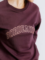 Immaculate Vegan - Albaray Bordeaux Sweatshirt