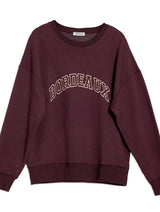 Immaculate Vegan - Albaray Bordeaux Sweatshirt