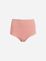 Immaculate Vegan - Piuma Sunkissed Silhouette Cotton Bikini Bottom | Caramel