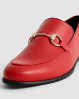 Immaculate Vegan - Bohema Shiv Women's Vegea® Grape Leather Vegan Loafers | Red