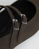 Immaculate Vegan - Bohema Mary Jane Women's Viridis® Corn Leather Vegan Pumps | Chocolate