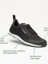 Immaculate Vegan - Bahé Revive Flex Grounding Barefoot Shoe (Women's) - Midnight