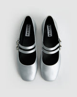 Immaculate Vegan - Bohema Mary Jane Women's Vegea® Grape Leather Vegan Pumps | Metallic