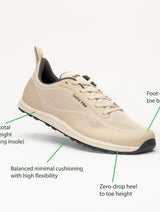 Immaculate Vegan - Bahé Revive Adapt Grounding Barefoot Shoe (Men's) - Stone