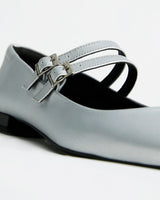 Immaculate Vegan - Bohema Mary Jane Women's Vegea® Grape Leather Vegan Pumps | Metallic