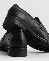 Immaculate Vegan - Bohema Dakota Women's Vegea® Grape Leather Loafers | Black