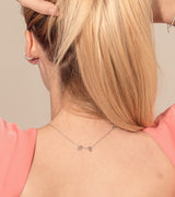 Immaculate Vegan - BLOOMTINE Mini Halo Wings™ Sterling Silver Diamond Angel Necklace