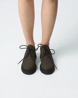 Immaculate Vegan - Bohema Women's No 2 Viridis® Corn Leather Chunky Derbs | Chocolate