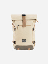 Immaculate Vegan - 8000kicks Nomad Vegan Hemp Backpack | Beige & Green Beige & Green
