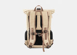 Immaculate Vegan - 8000kicks Everyday Vegan Hemp Backpack | Beige & Green