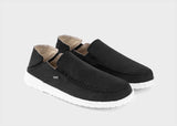 Immaculate Vegan - 8000kicks SunSlide Hemp Slip-on for Men in Black